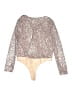 Sincerely Jules Metallic Gold Bodysuit Size M - photo 2