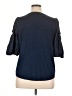 Chico's Blue Short Sleeve Top Size XL (3) - photo 2