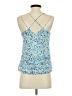 Candie's Blue Sleeveless Blouse Size S - photo 2