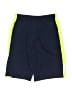 Lands' End 100% Polyester Color Block Blue Shorts Size 14 - photo 2
