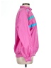 Assorted Brands 100% Nylon Color Block Pink Track Jacket Size L - photo 4