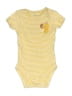 Carter's 100% Cotton Yellow Short Sleeve Onesie Size Newborn - photo 1