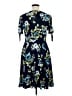 Torrid Floral Blue Casual Dress Size 1X Plus (1) - photo 2