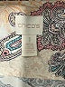 Chico's 100% Cotton Paisley Silver Long Sleeve Blouse Size Med (1) - photo 7