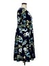 Torrid Floral Blue Casual Dress Size 1X Plus (1) - photo 4