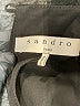 Sandro 100% Polyester Black 3/4 Sleeve Blouse Size Sm (1) - photo 7