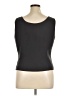 Tahari by ASL 100% Polyester Black Sleeveless Top Size 16 - photo 2