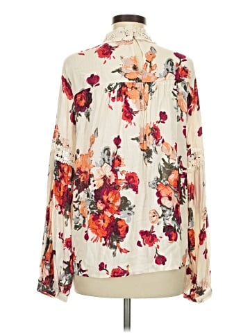 Blu Pepper Long Sleeve Blouse (view 2)