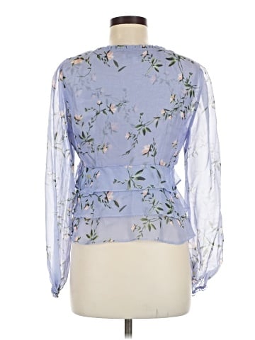 Intermix 3/4 Sleeve Silk Top (view 2)