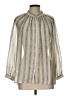 Lucky Brand 100% Polyester Ivory 3/4 Sleeve Blouse Size L - photo 1