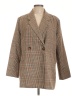 Steve Madden Houndstooth Brown Coat Size L - photo 1