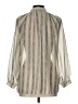 Lucky Brand 100% Polyester Ivory 3/4 Sleeve Blouse Size L - photo 2