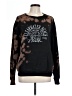 Unbranded Print Black Sweatshirt Size L - photo 1