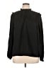 Knox Rose 100% Recycled Polyester Black Long Sleeve Blouse Size XL - photo 1