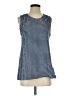 Ann Taylor LOFT Blue Sleeveless Blouse Size S - photo 1