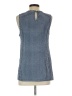 Ann Taylor LOFT Blue Sleeveless Blouse Size S - photo 2
