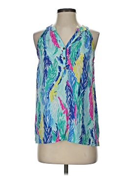 Lilly Pulitzer Sleeveless Silk Top