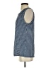 Ann Taylor LOFT Blue Sleeveless Blouse Size S - photo 5