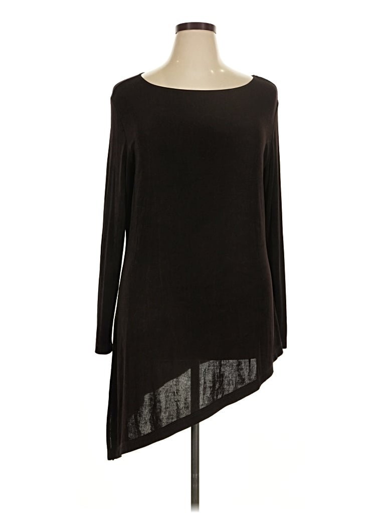 Pre-owned Travelers By Chico's Casual Dress In Black