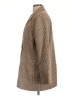 Steve Madden Houndstooth Brown Coat Size L - photo 5