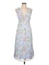 WAYF 100% Viscose Floral Blue Cocktail Dress Size S - photo 1