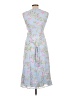 WAYF 100% Viscose Floral Blue Cocktail Dress Size S - photo 2