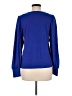 Ann Taylor LOFT Blue Long Sleeve T-Shirt Size M - photo 2