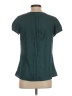 Merona 100% Polyester Teal Short Sleeve Blouse Size 0 - photo 2