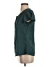 Merona 100% Polyester Teal Short Sleeve Blouse Size 0 - photo 5