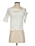 Zara Ivory Short Sleeve Top Size S - photo 1