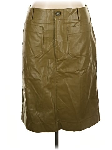 Maeve by Anthropologie Faux Leather Skirt (view 1)