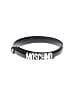 Moschino Black Leather Belt Size M - photo 1