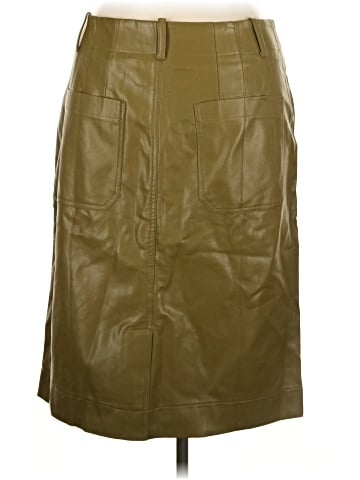 Maeve by Anthropologie Faux Leather Skirt (view 2)