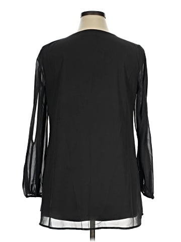 Zenana Long Sleeve Blouse (view 2)
