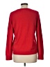 Nordstrom 100% Cashmere Red Cashmere Pullover Sweater Size L - photo 2
