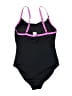 Calvin Klein Graphic Black One Piece Swimsuit Size 10 - photo 2