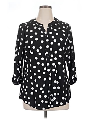 Sara Michelle 3/4 Sleeve Blouse (view 1)