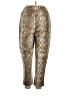 ASOS Design 100% Polyurethane Animal Print Gold Casual Pants Size 14 - photo 2