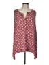 14th & Union 100% Polyester Red Tank Top Size L - photo 1