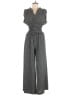 Max Studio Tweed Gray Jumpsuit Size L - photo 1