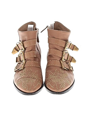 Chloé Nappa Leather studded Susanna Boots (view 2)