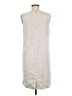 Lida Baday Metallic Ivory Cocktail Dress Size 6 - photo 2