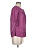 French Connection Purple 3/4 Sleeve Blouse Size 6 - photo 4