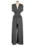Max Studio Tweed Gray Jumpsuit Size L - photo 2