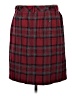 Eddie Bauer 100% Wool Plaid Red Wool Skirt Size 6 - photo 2