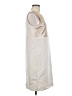 Lida Baday Metallic Ivory Cocktail Dress Size 6 - photo 4