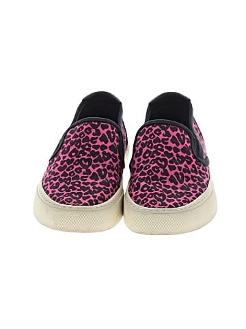 Saint Laurent Canvas animal Print Slip On Sneakers  (view 2)