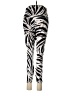 Fabletics Animal Print Graphic Tie-dye Tropical Zebra Print Ivory Silver Active Pants Size 28 waist (estimated) - photo 2