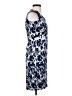 St. John Print Blue Cocktail Dress Size 2 - photo 4