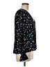 Joie 100% Polyester Black Long Sleeve Blouse Size M - photo 4